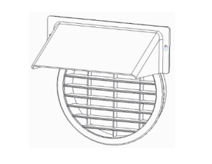 Copertura Antipioggia Zymbo - 160 mm / 200 mm Grill